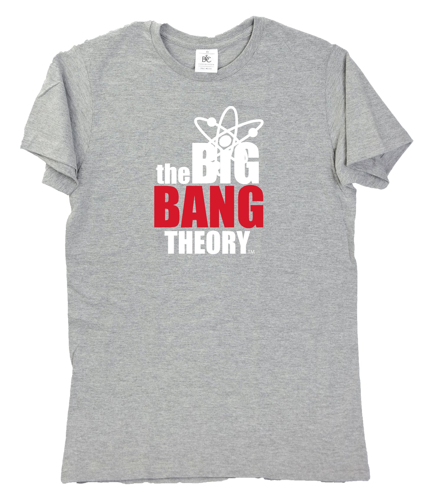 The Big Bang Theory - Szürke Logós Férfi Póló