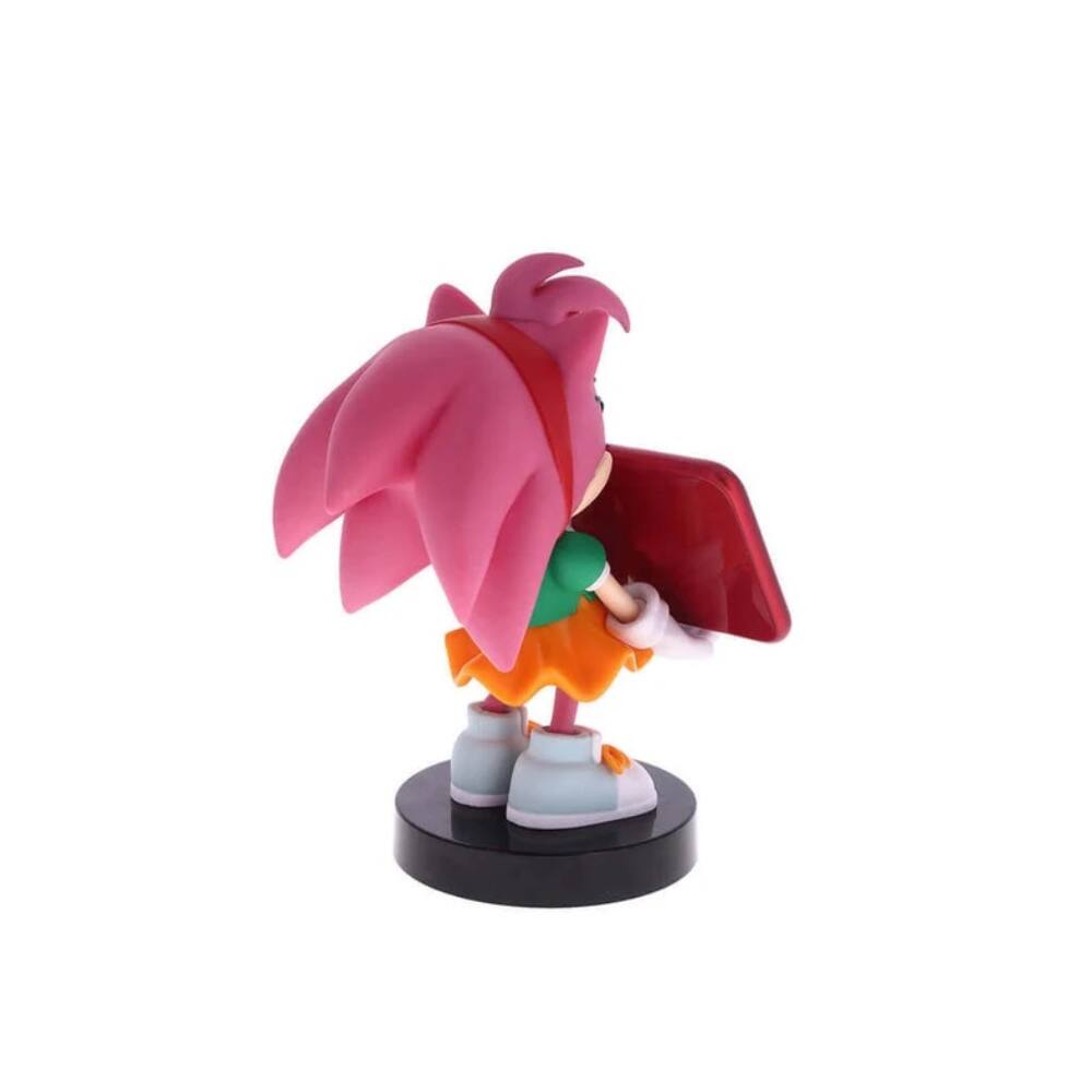 Sonic X - Amy Rose Cable Guy/Kontroller tartó figura töltő kábellel