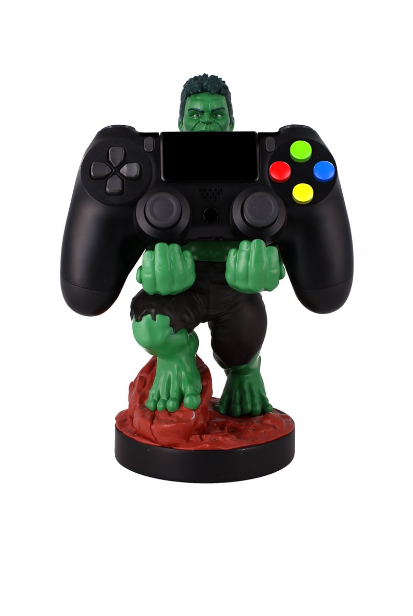 Marvel - Avengers Game Hulk - Cable Guy/Kontroller tartó figura töltő kábellel