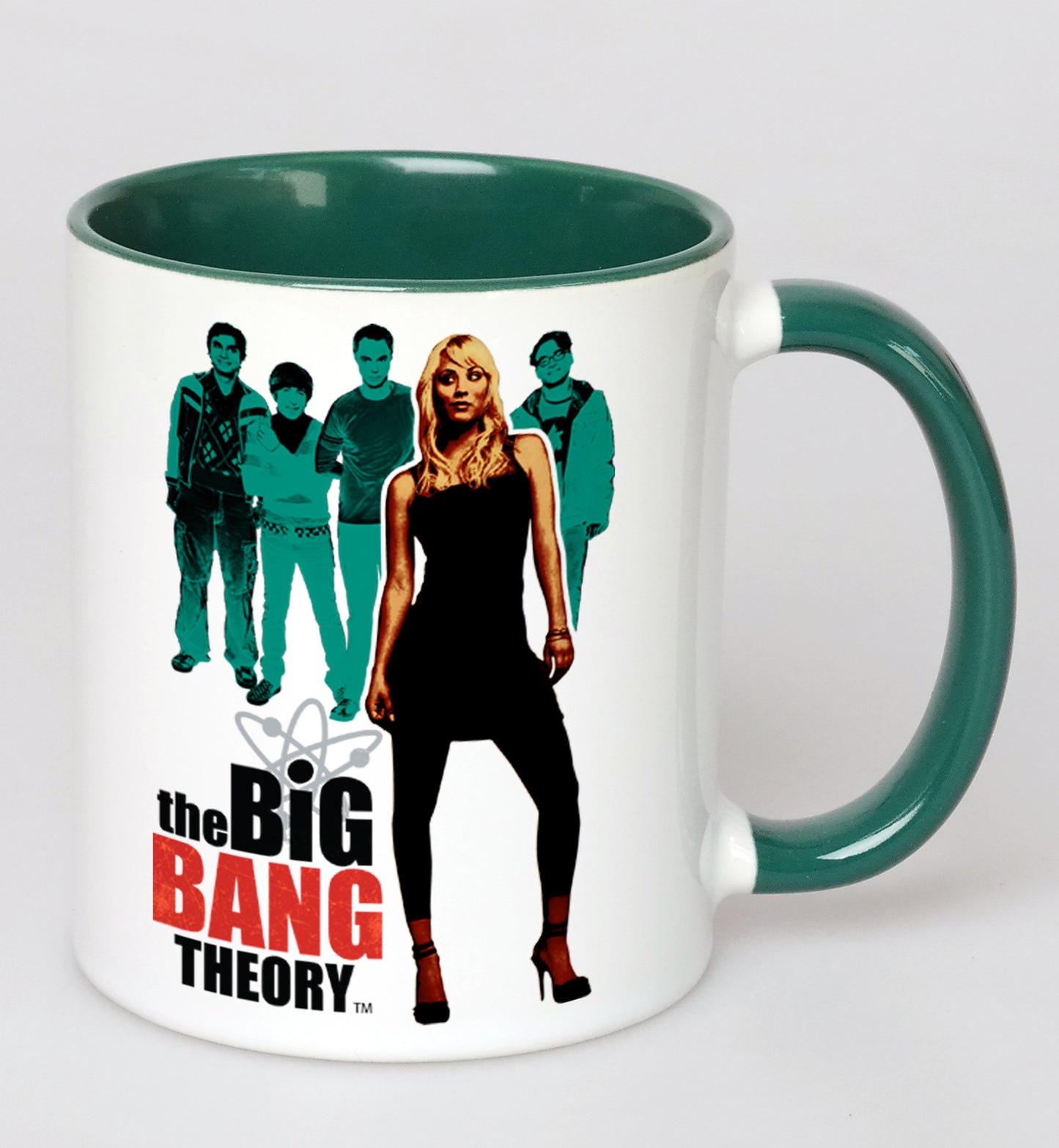 The big bang theory - Csapat  Zöld Belsejű Bögre