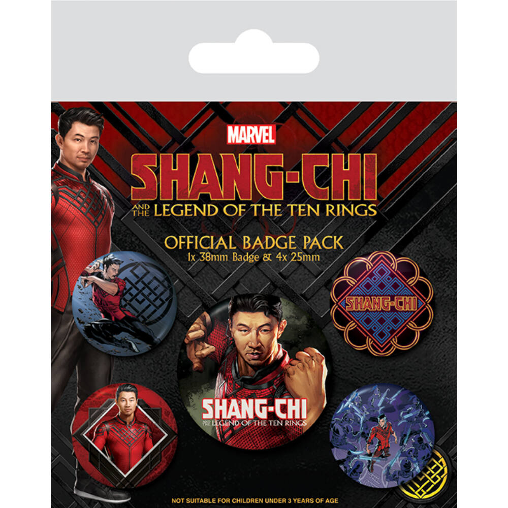 Marvel Shang-Chi Kitűző csomag