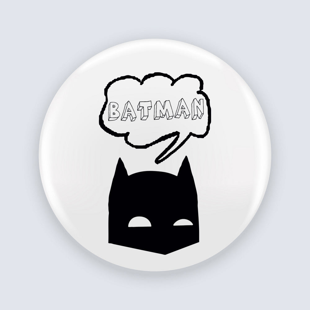 Dc Comics - Batman Mintájú Grafika - Kitűző