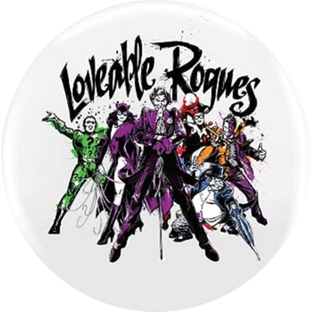 DC Comics - Harley Quinn - Loveable Rogues - Kitűző