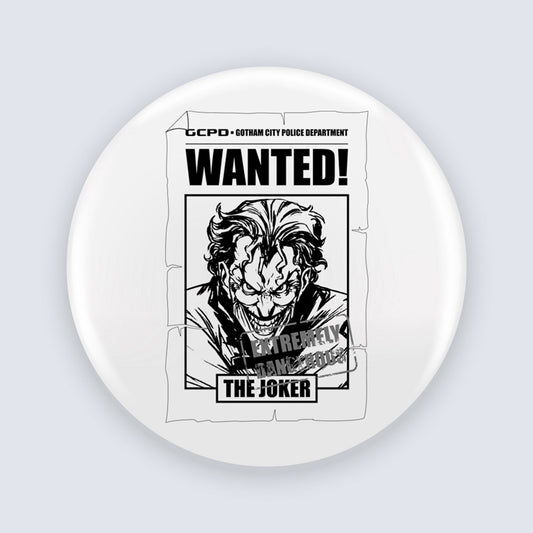 DC Comics - Joker - Wanted Kitűző