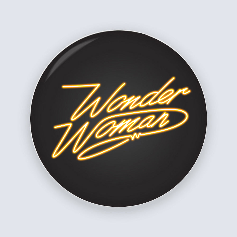 DC Comics - Wonder Woman - Arany logó Kitűző