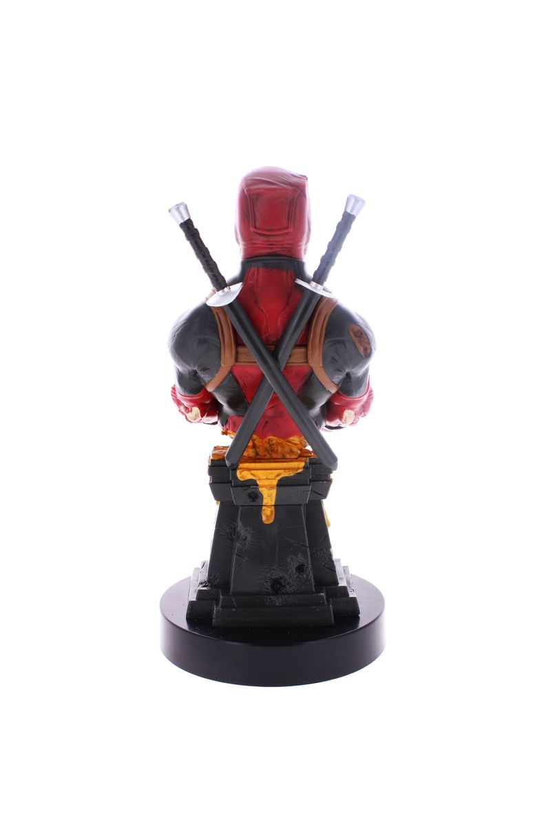 Marvel - Zombie Deadpool - Cable Guy/Kontroller tartó figura töltő kábellel