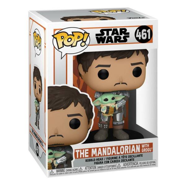 Star Wars - The Mandalorian POP - Mandalorian & Grogu Figura