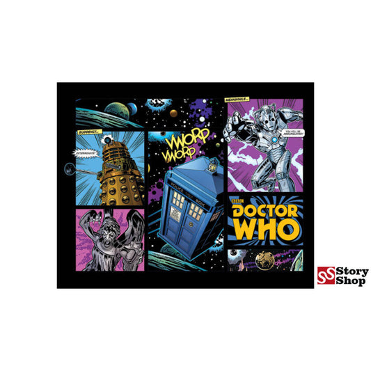 Doctor Who (Comic Layout) Mini Poszte