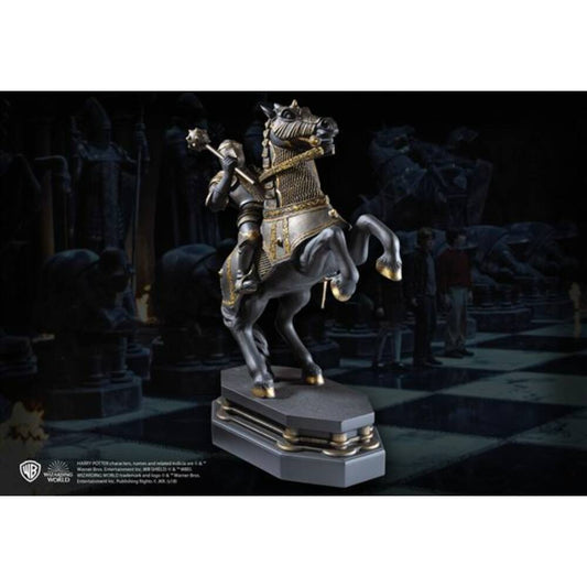 Wizard Chess Knight Bookend - Black Harry Potter