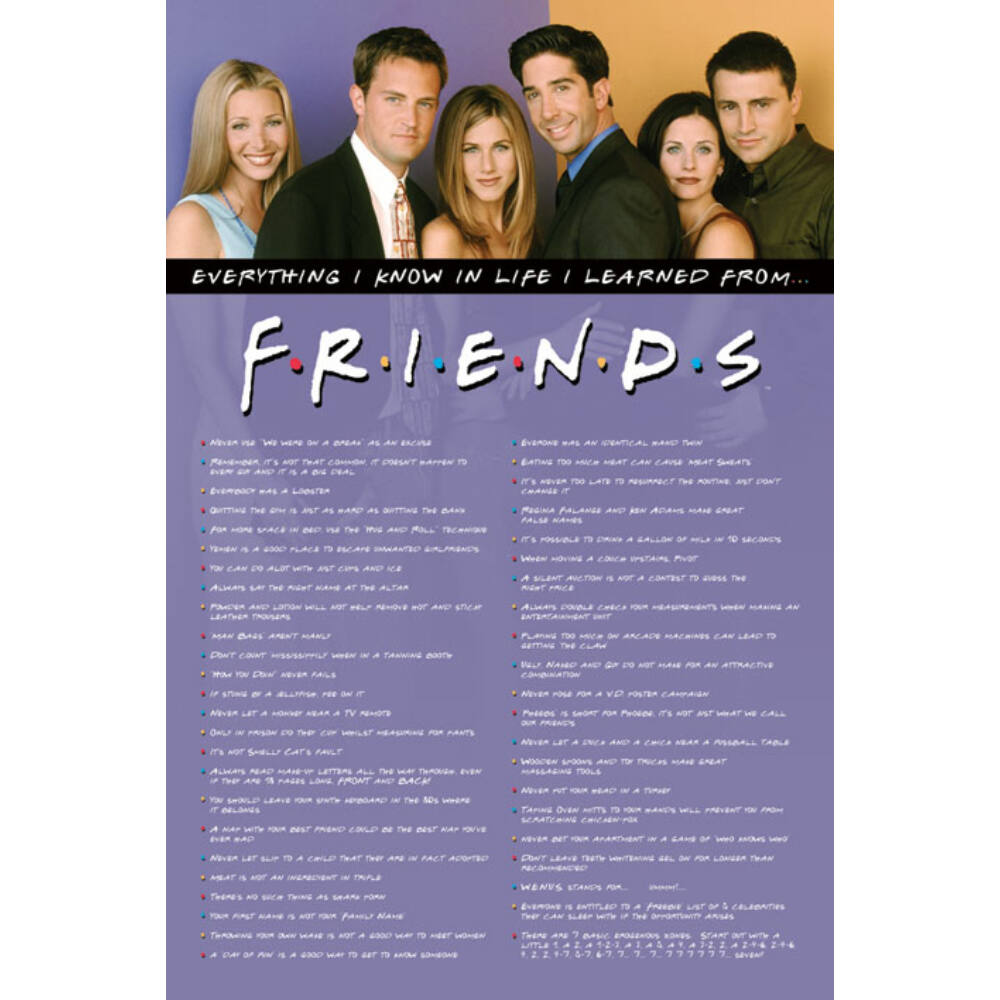 Friends Everything I now