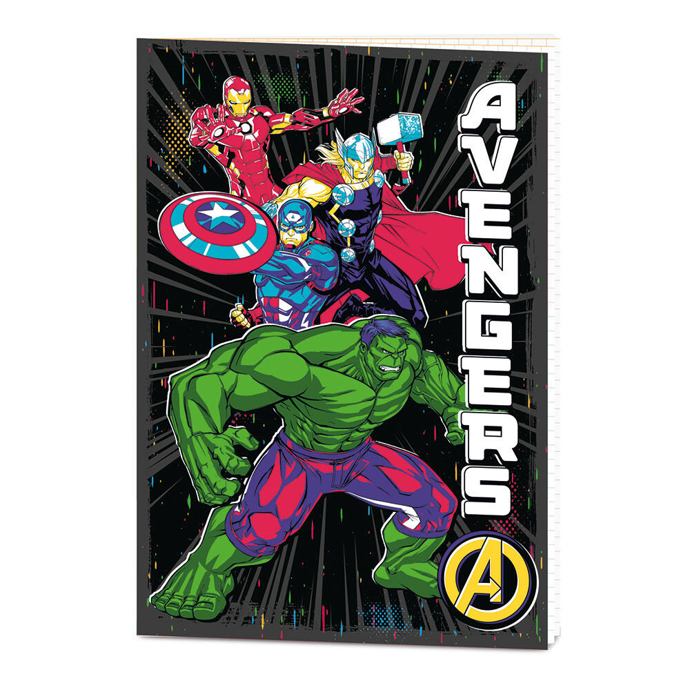 Marvel - Bosszúállók - Kockás füzet