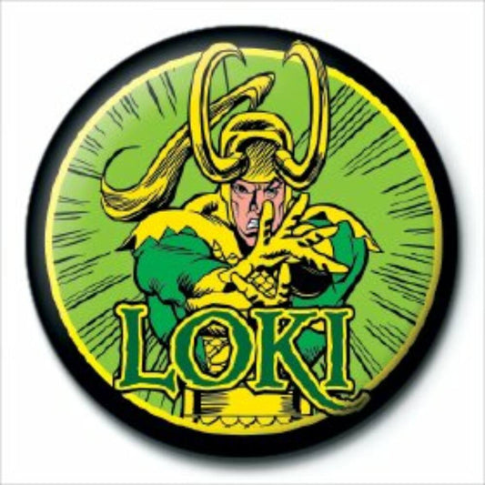 Loki Retro kitűző