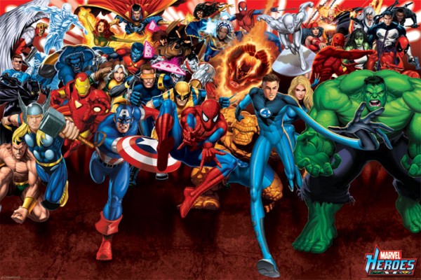 Marvel - Hősők - Poszter